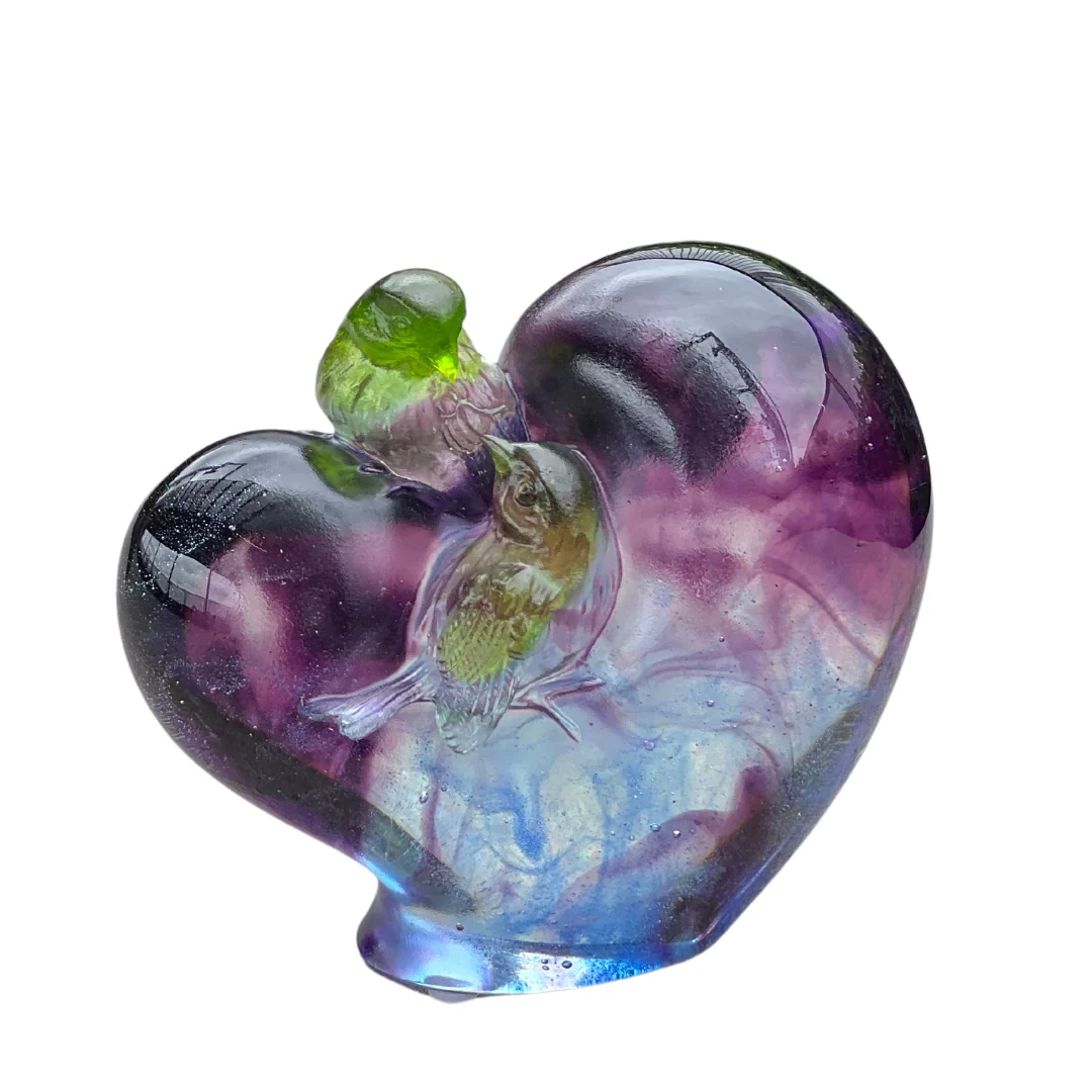 Birds Figurine with master blessing 師父开光-鸟水晶摆件