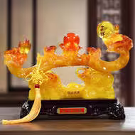 Charming Feng Shui Imitation Jade Ruyi with master blessing 師父开光-风水仿玉如意摆设