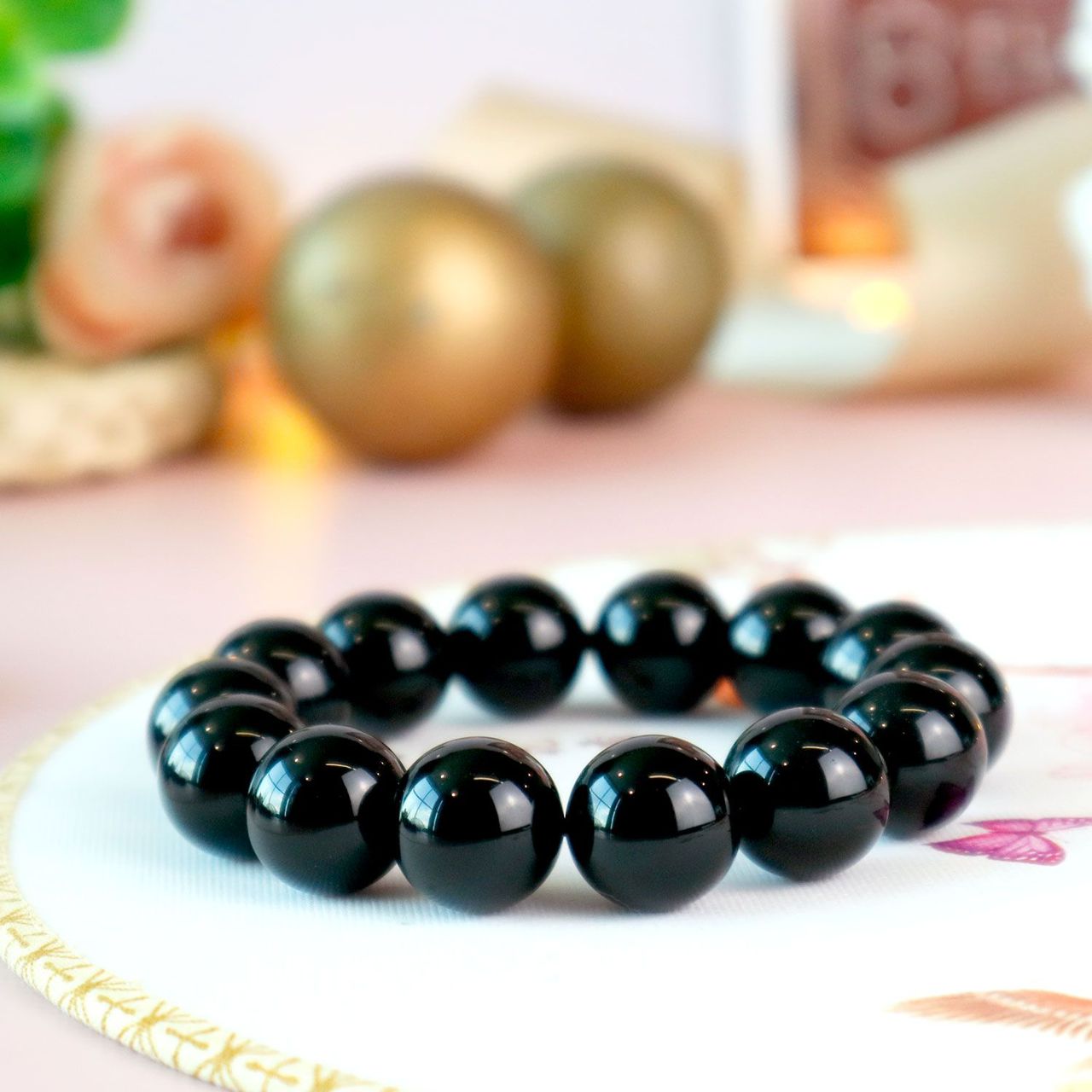 Crystal Morganite Bracelet