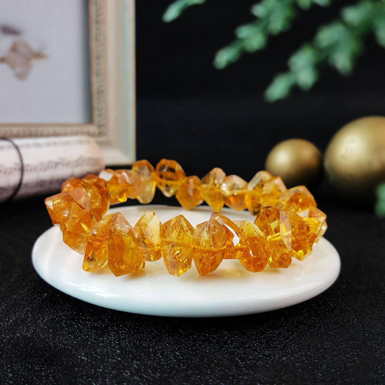 Natural Citrine Bracelet