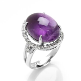 Natural Amethyst Ring