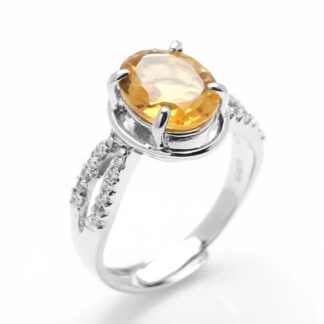 Natural Citrine Ring